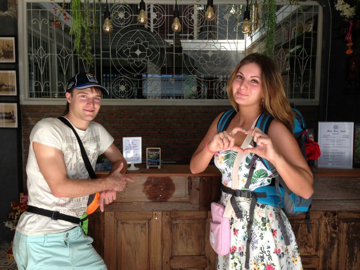 Nivas Siam Hostel Банкок Екстериор снимка
